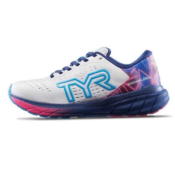 TYR Women's Athletic Shoes - White, Blue, Pink - Picture 1 of 5